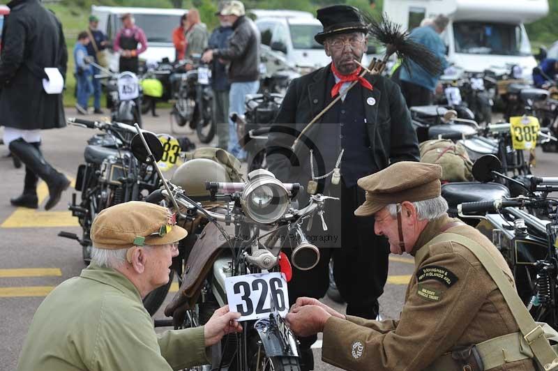 17th june 2012;event digital images;gaydon;heritage museum;peter wileman photography;vintage motorcycle club;vintage motorcycle run;vmcc banbury run