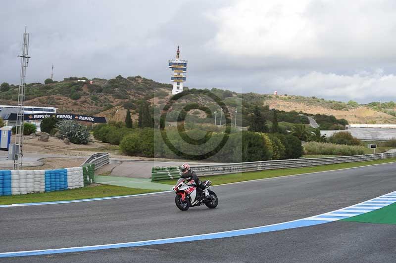 jerez;motorbikes;nov 2012;peter wileman photography;spain;trackday;trackday digital images;tracksense