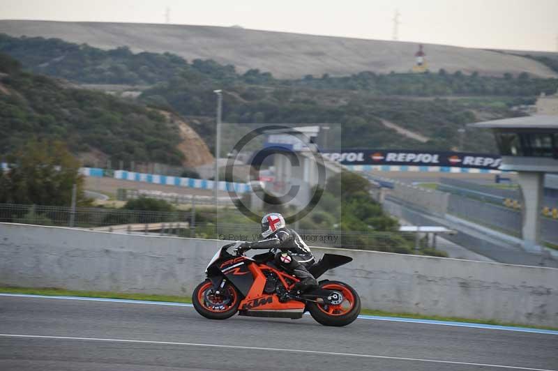 jerez;motorbikes;nov 2012;peter wileman photography;spain;trackday;trackday digital images;tracksense