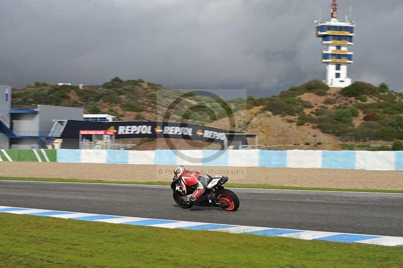 jerez;motorbikes;nov 2012;peter wileman photography;spain;trackday;trackday digital images;tracksense