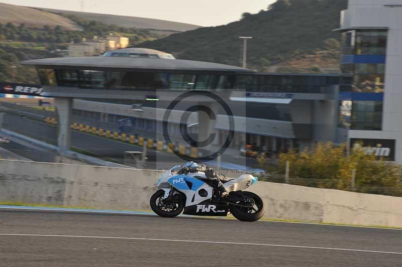 jerez;motorbikes;nov 2012;peter wileman photography;spain;trackday;trackday digital images;tracksense