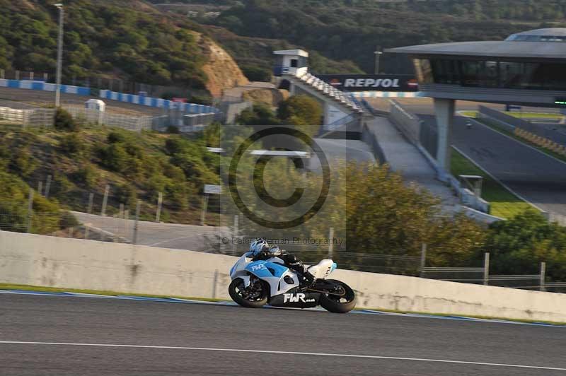 jerez;motorbikes;nov 2012;peter wileman photography;spain;trackday;trackday digital images;tracksense