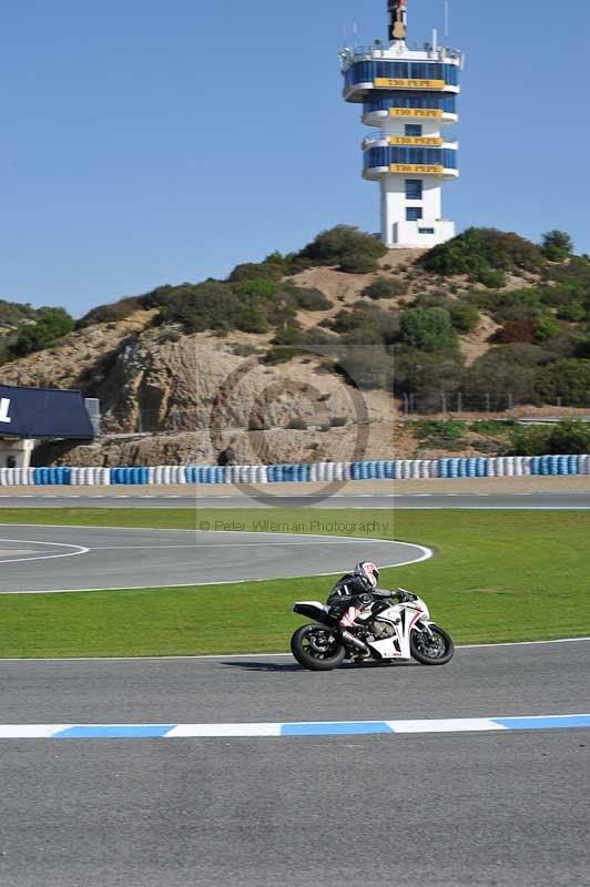 jerez;motorbikes;nov 2012;peter wileman photography;spain;trackday;trackday digital images;tracksense