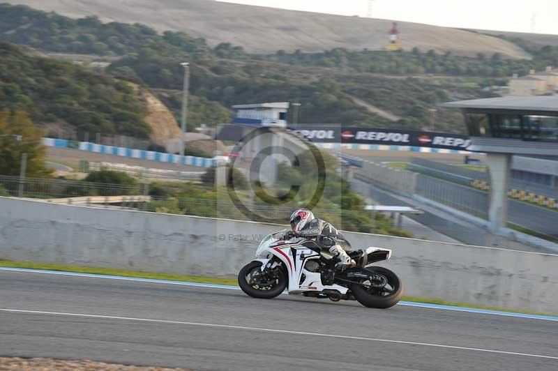 jerez;motorbikes;nov 2012;peter wileman photography;spain;trackday;trackday digital images;tracksense