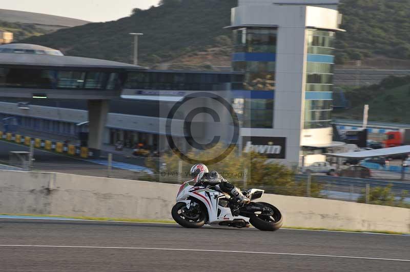 jerez;motorbikes;nov 2012;peter wileman photography;spain;trackday;trackday digital images;tracksense