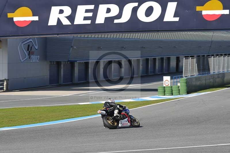 jerez;motorbikes;nov 2012;peter wileman photography;spain;trackday;trackday digital images;tracksense