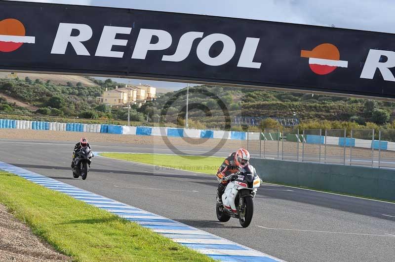 jerez;motorbikes;nov 2012;peter wileman photography;spain;trackday;trackday digital images;tracksense