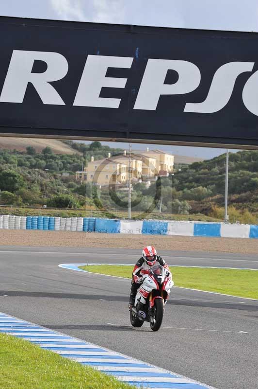 jerez;motorbikes;nov 2012;peter wileman photography;spain;trackday;trackday digital images;tracksense