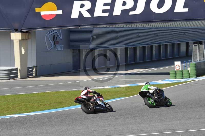 jerez;motorbikes;nov 2012;peter wileman photography;spain;trackday;trackday digital images;tracksense