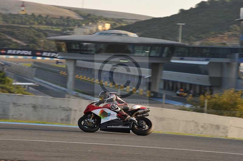 jerez;motorbikes;nov 2012;peter wileman photography;spain;trackday;trackday digital images;tracksense