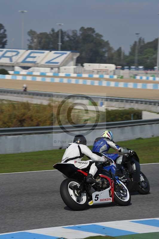 jerez;motorbikes;no limits;nov 2012;peter wileman photography;spain;trackday;trackday digital images