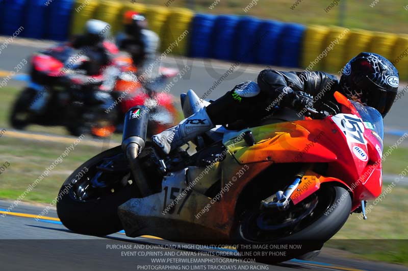 16th september 2013;event digital images;france;le mans;motorbikes;no limits;peter wileman photography;trackday;trackday digital images