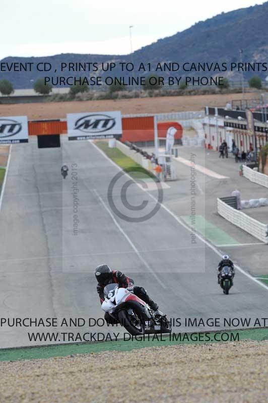 cartagena;jan 2013;motorbikes;no limits;peter wileman photography;spain;trackday;trackday digital images