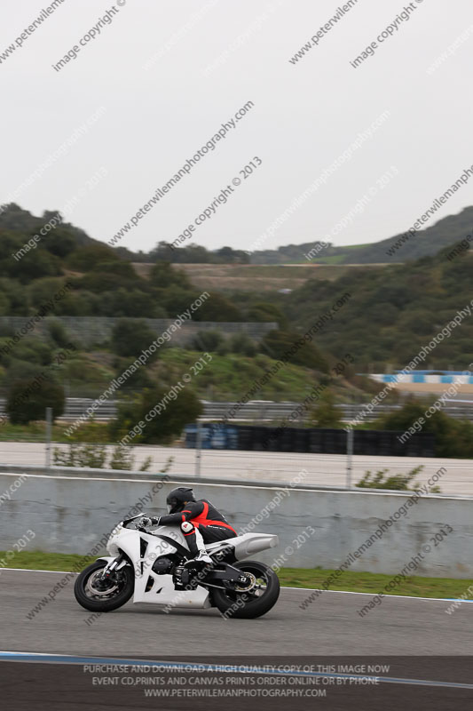 jerez;motorbikes;no limits;nov 2012;peter wileman photography;spain;trackday;trackday digital images