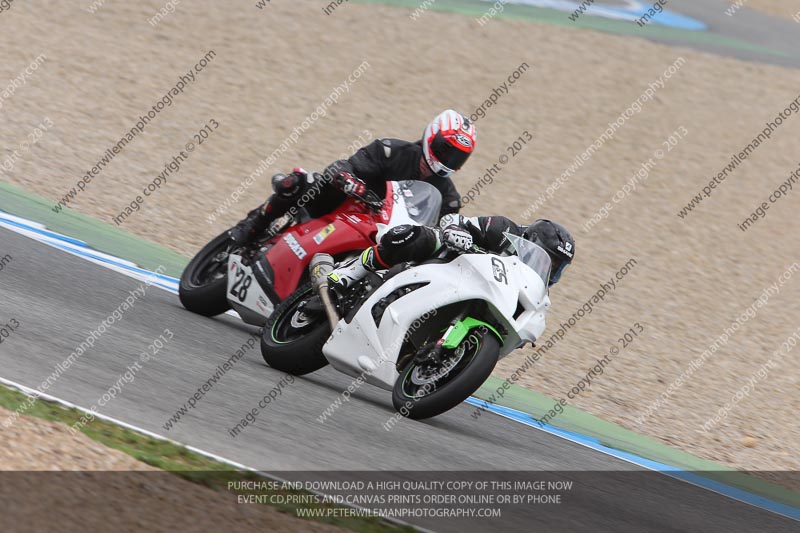 jerez;motorbikes;no limits;nov 2012;peter wileman photography;spain;trackday;trackday digital images