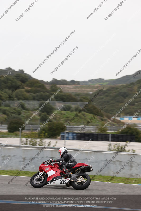 jerez;motorbikes;no limits;nov 2012;peter wileman photography;spain;trackday;trackday digital images