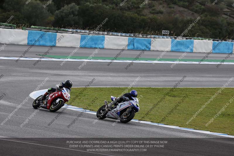 jerez;motorbikes;no limits;nov 2012;peter wileman photography;spain;trackday;trackday digital images