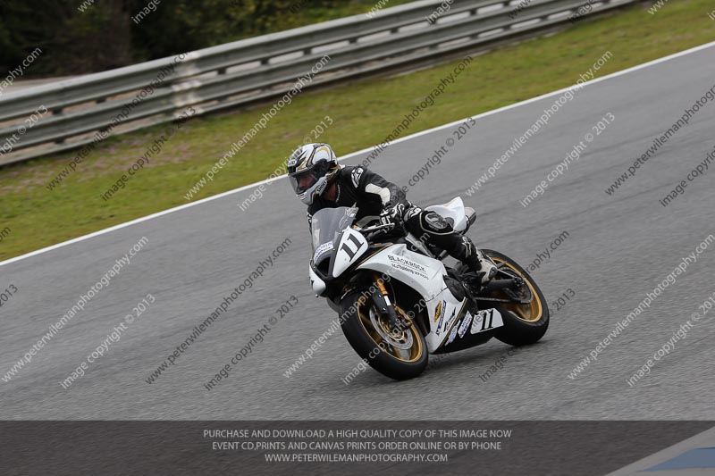 jerez;motorbikes;no limits;nov 2012;peter wileman photography;spain;trackday;trackday digital images