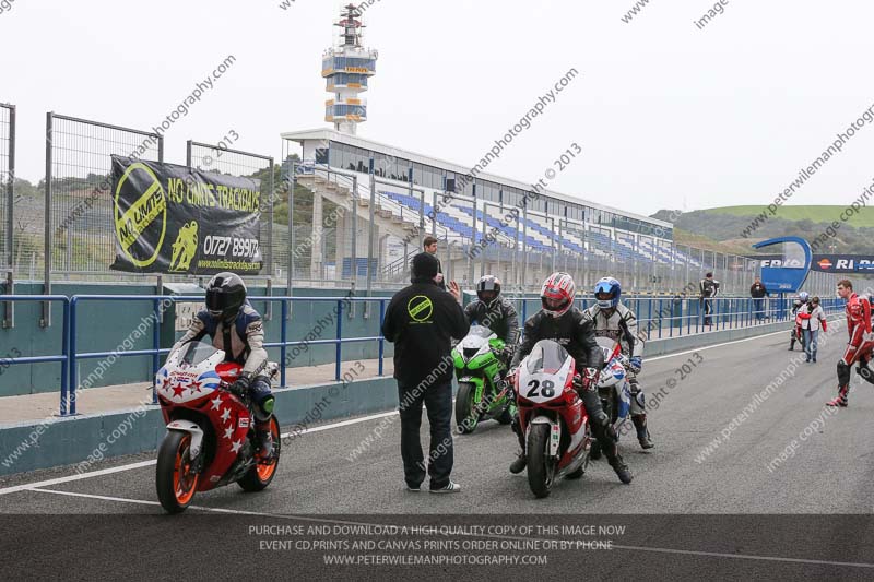 jerez;motorbikes;no limits;nov 2012;peter wileman photography;spain;trackday;trackday digital images