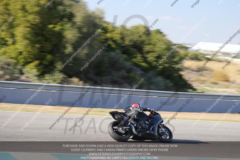 18 to 20th november 2013;Jerez;event digital images;motorbikes;no limits;peter wileman photography;trackday;trackday digital images