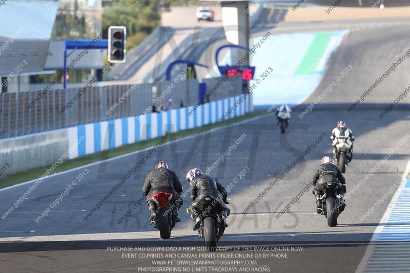 18 to 20th november 2013;Jerez;event digital images;motorbikes;no limits;peter wileman photography;trackday;trackday digital images