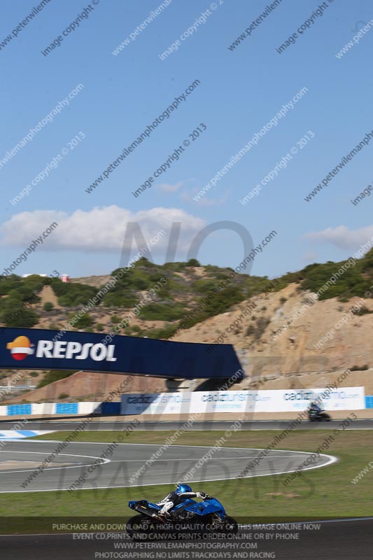 18 to 20th november 2013;Jerez;event digital images;motorbikes;no limits;peter wileman photography;trackday;trackday digital images