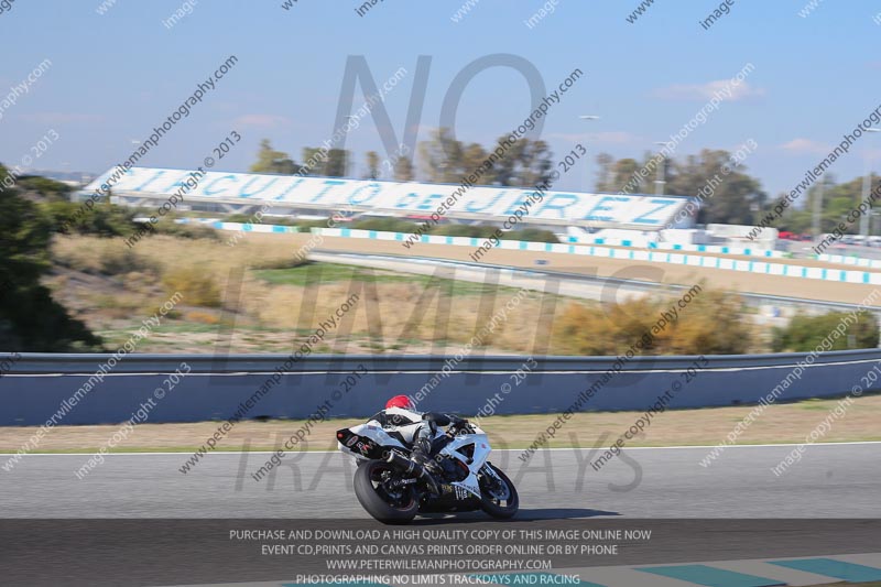 18 to 20th november 2013;Jerez;event digital images;motorbikes;no limits;peter wileman photography;trackday;trackday digital images