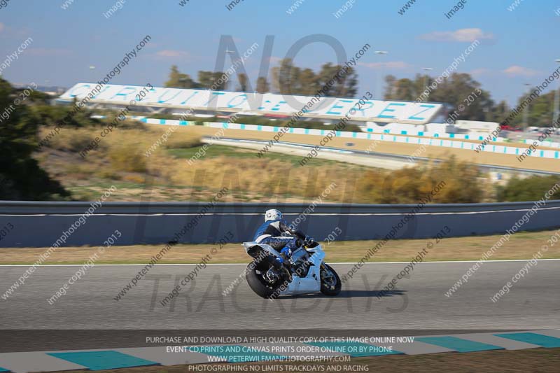 18 to 20th november 2013;Jerez;event digital images;motorbikes;no limits;peter wileman photography;trackday;trackday digital images