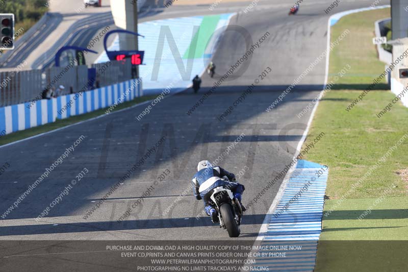 18 to 20th november 2013;Jerez;event digital images;motorbikes;no limits;peter wileman photography;trackday;trackday digital images