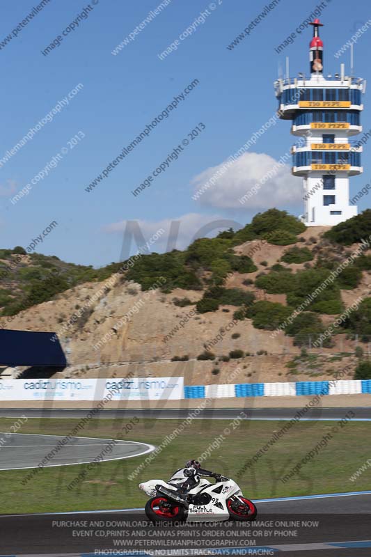 18 to 20th november 2013;Jerez;event digital images;motorbikes;no limits;peter wileman photography;trackday;trackday digital images