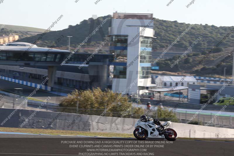 18 to 20th november 2013;Jerez;event digital images;motorbikes;no limits;peter wileman photography;trackday;trackday digital images