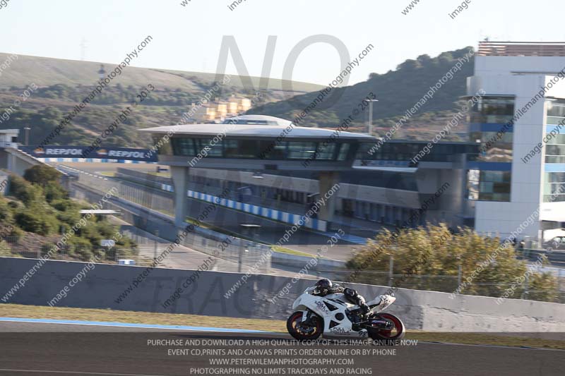 18 to 20th november 2013;Jerez;event digital images;motorbikes;no limits;peter wileman photography;trackday;trackday digital images