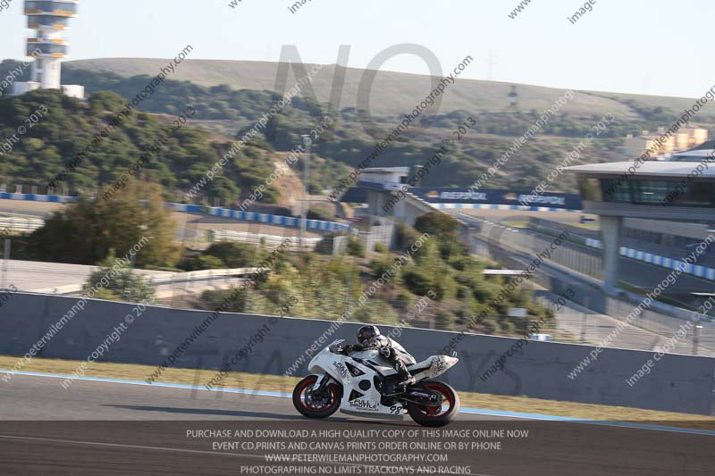 18 to 20th november 2013;Jerez;event digital images;motorbikes;no limits;peter wileman photography;trackday;trackday digital images