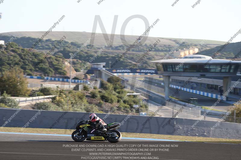 18 to 20th november 2013;Jerez;event digital images;motorbikes;no limits;peter wileman photography;trackday;trackday digital images