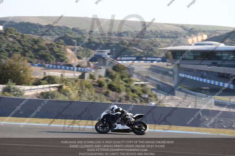 18 to 20th november 2013;Jerez;event digital images;motorbikes;no limits;peter wileman photography;trackday;trackday digital images