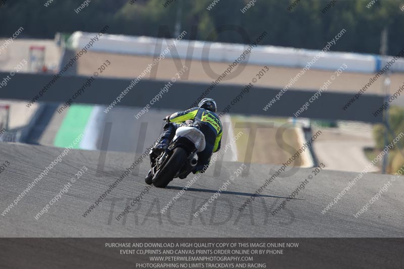 18 to 20th november 2013;Jerez;event digital images;motorbikes;no limits;peter wileman photography;trackday;trackday digital images