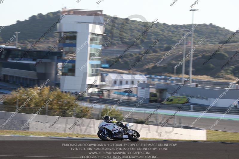 18 to 20th november 2013;Jerez;event digital images;motorbikes;no limits;peter wileman photography;trackday;trackday digital images