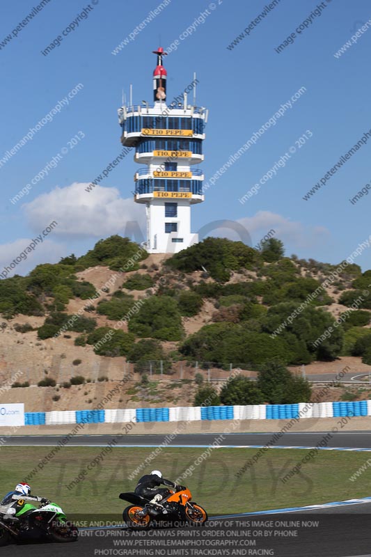 18 to 20th november 2013;Jerez;event digital images;motorbikes;no limits;peter wileman photography;trackday;trackday digital images