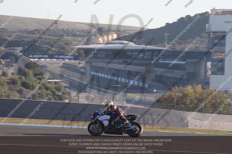 18 to 20th november 2013;Jerez;event digital images;motorbikes;no limits;peter wileman photography;trackday;trackday digital images