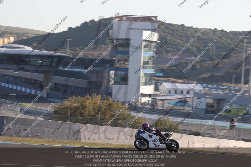 18 to 20th november 2013;Jerez;event digital images;motorbikes;no limits;peter wileman photography;trackday;trackday digital images