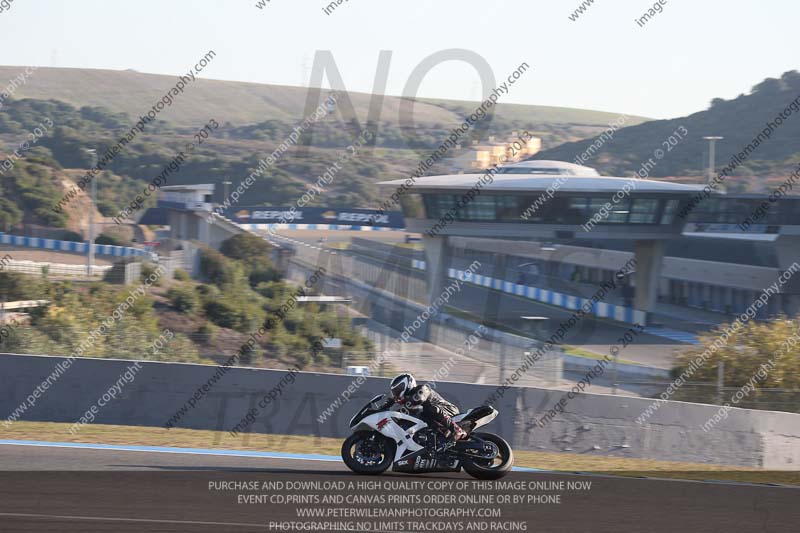 18 to 20th november 2013;Jerez;event digital images;motorbikes;no limits;peter wileman photography;trackday;trackday digital images