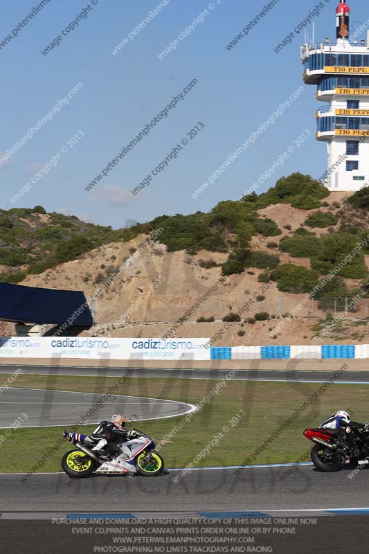 18 to 20th november 2013;Jerez;event digital images;motorbikes;no limits;peter wileman photography;trackday;trackday digital images