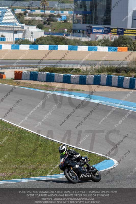 18 to 20th november 2013;28th to 30th march 2015;Jerez;event digital images;motorbikes;no limits;peter wileman photography;trackday;trackday digital images