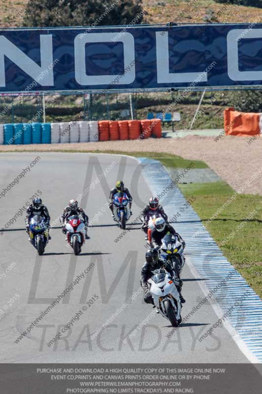 18 to 20th november 2013;28th to 30th march 2015;Jerez;event digital images;motorbikes;no limits;peter wileman photography;trackday;trackday digital images