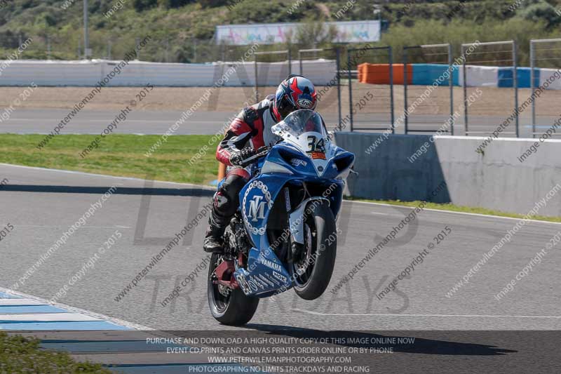 28th to 30th march 2015;Jerez;event digital images;motorbikes;no limits;peter wileman photography;trackday;trackday digital images