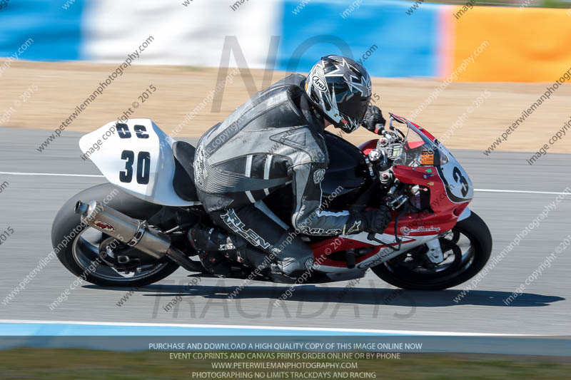 18 to 20th november 2013;28th to 30th march 2015;Jerez;event digital images;motorbikes;no limits;peter wileman photography;trackday;trackday digital images