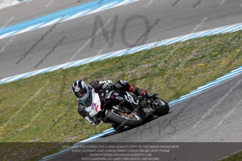 28th to 30th march 2015;Jerez;event digital images;motorbikes;no limits;peter wileman photography;trackday;trackday digital images