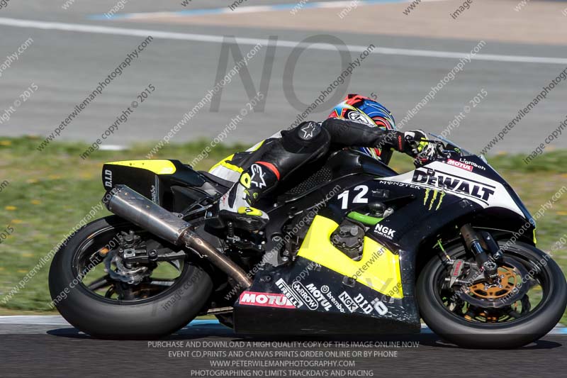 28th to 30th march 2015;Jerez;event digital images;motorbikes;no limits;peter wileman photography;trackday;trackday digital images