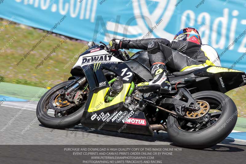 28th to 30th march 2015;Jerez;event digital images;motorbikes;no limits;peter wileman photography;trackday;trackday digital images