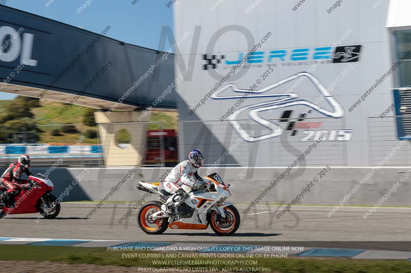 28th to 30th march 2015;Jerez;event digital images;motorbikes;no limits;peter wileman photography;trackday;trackday digital images